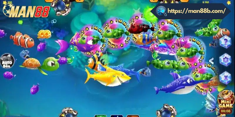 Tính năng thú vị trong game bắn cá online